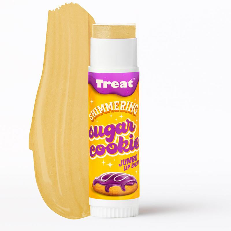 Shimmering Sugar Cookie Jumbo Lip Balm for Premium Lip Care Regimen