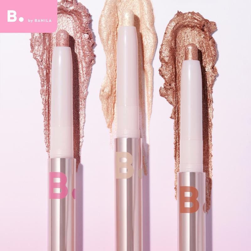 B. by Banila Mood on Eye Color Stick - Creamy Beige Contouring and Highlighting Eyeshadow Pen with Six Buildable Shades for Precision Application