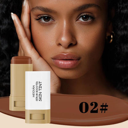 Long-Lasting Concealer Foundation Stick - 15g Lightweight Waterproof, Smudge-Proof, and Easy-Application Makeup Tool for Daily Flawless Skin