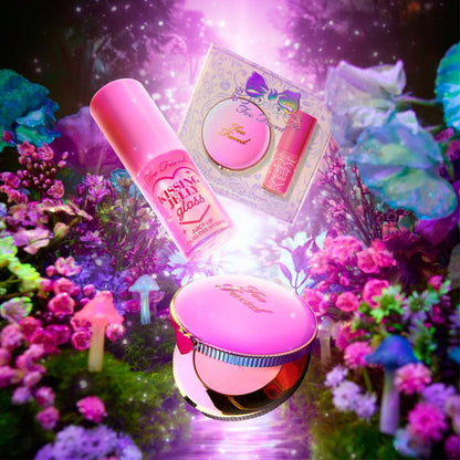 Too Faced Dream a Little Dream Gift Set: Cloud Crush Blush & Hydrating Kissing Jelly Lip Gloss