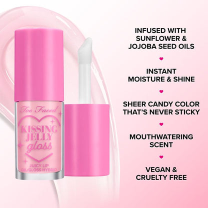 Too Faced Dream a Little Dream Gift Set: Cloud Crush Blush & Hydrating Kissing Jelly Lip Gloss