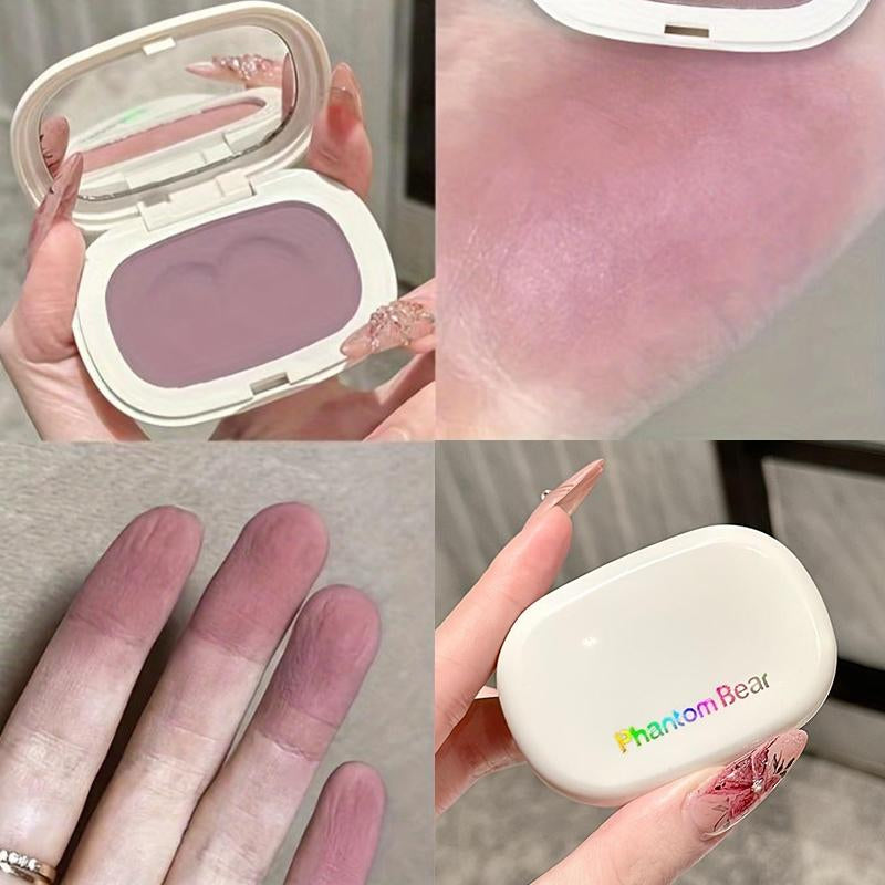 Advanced Purple Blush Cream - Low Penetration, Long-Lasting Natural Matte Finish, Waterproof and Sweat-Proof, Available in 6 Colors