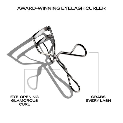 Japan Eyelash Curler 213 - Effortlessly Crimps and Curls Lashes for an Ideal Eye-Framing Look - Gentle and Safe Design - Includes