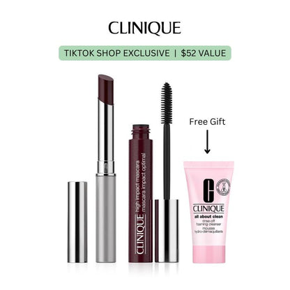 Clinique Black Honey Lip and Eye Ensemble - Almost Lipstick in Black Honey and High Impact Mascara in Black Honey