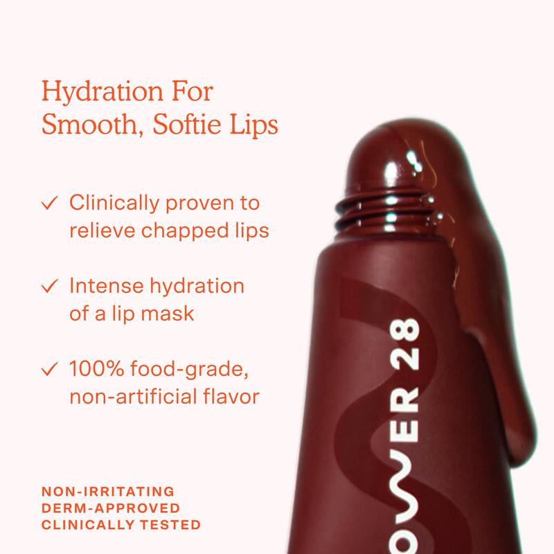 Tower 28 Lil' Softies Lip Treatment Set - Limited Edition Collection of 4 Mini Tubes Featuring New Shades Tiramisu and Iced Dulce De Leche - Moisturizing Lip Balms