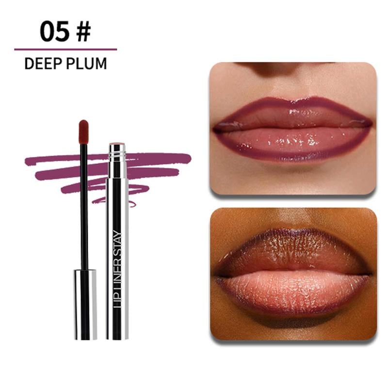 Merycode Peel-Off Lip Liner Pen – Long-Lasting, Smudge-Proof, Vegan & Cruelty-Free | Available in 6 Universal Shades for Enhanced Lip Definition & Semi-Permanent Makeup Gift