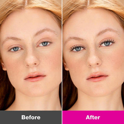 VEYESBEAUTY VB-Ribbon Cluster Individual Lash Extensions - Layered Wispy Faux Mink for Effortless DIY Application and Home Makeup