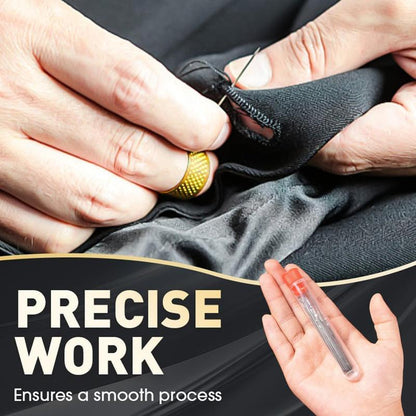 34/36 Piece Big Eye Steel Needle and Thread Set - Portable DIY Sewing Kit for Beginners and Professionals, Ideal Gift for Moms, Grandmothers, and Craft Enthusiasts