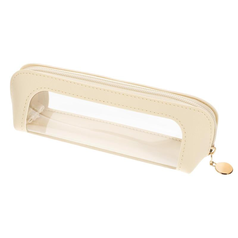 Portable Makeup Brush Organizer with Zipper: Ideal for Cosmetics, Stationery, and Travel