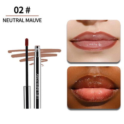 Merycode Peel-Off Lip Liner Pen – Long-Lasting, Smudge-Proof, Vegan & Cruelty-Free | Available in 6 Universal Shades for Enhanced Lip Definition & Semi-Permanent Makeup Gift