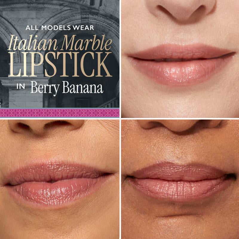 Italian Marble Lipstick Duo in Berry Banana and Rosé Macaron