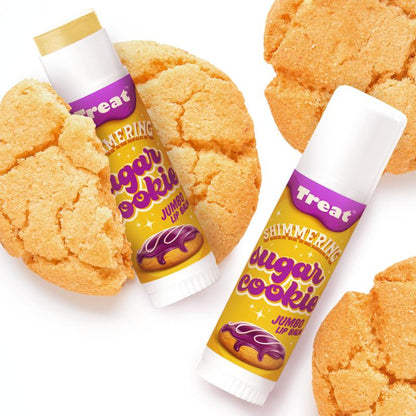 Shimmering Sugar Cookie Jumbo Lip Balm for Premium Lip Care Regimen