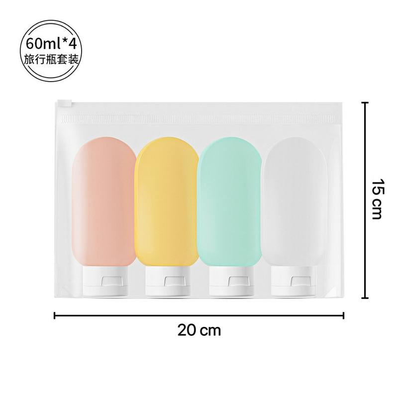 Professional Travel Size Cosmetics Bottle Filling Set for Shampoo and Shower Gel