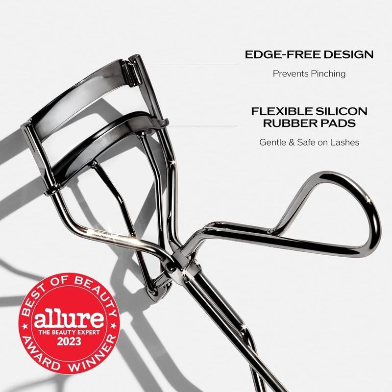 Japan Eyelash Curler 213 - Effortlessly Crimps and Curls Lashes for an Ideal Eye-Framing Look - Gentle and Safe Design - Includes