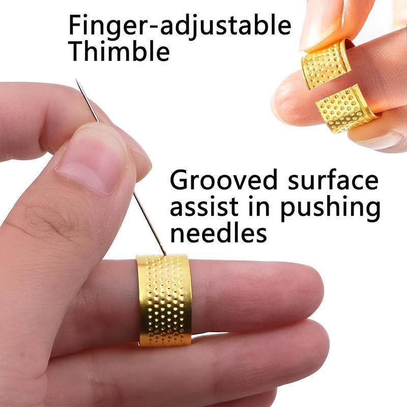 34/36 Piece Big Eye Steel Needle and Thread Set - Portable DIY Sewing Kit for Beginners and Professionals, Ideal Gift for Moms, Grandmothers, and Craft Enthusiasts